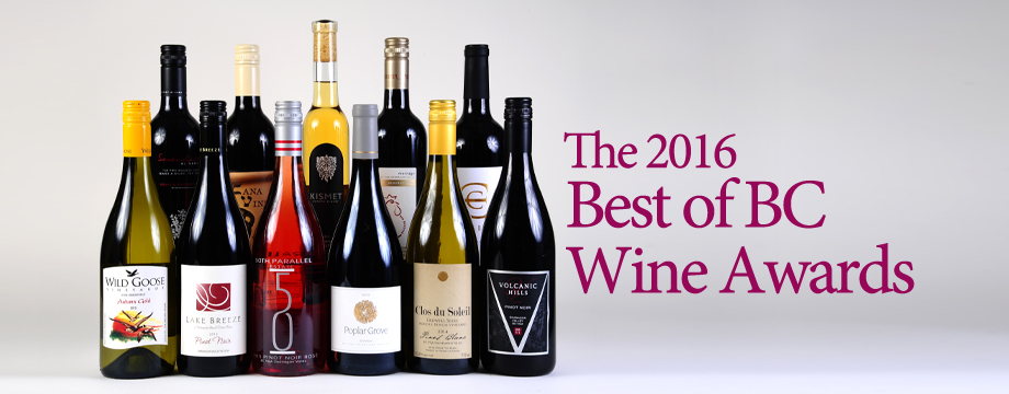 2016 Best Of BC Wine Award Winners | Okanagan Life Magazine