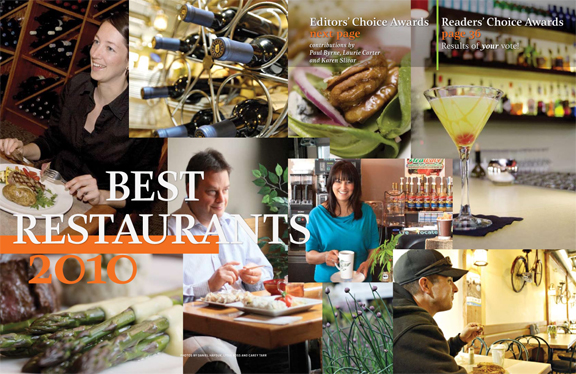 2010 Best Restaurants Editors’ Choice