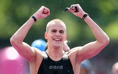 Open Water Swim Graced By Olympic Swimmer