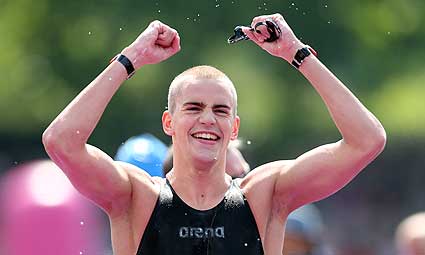 Open Water Swim Graced By Olympic Swimmer