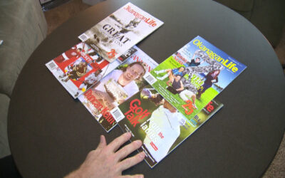 Global Okanagan reports on magazine milestone