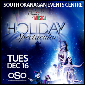 Cirque Musica with Okanagan Symphony Orchestra bring dazzling Holiday Spectacular