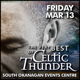 Celtic Thunder returns to Penticton with Best Tour