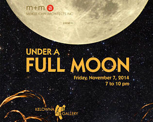 Kelowna gallery fundraiser inspired by the full moon