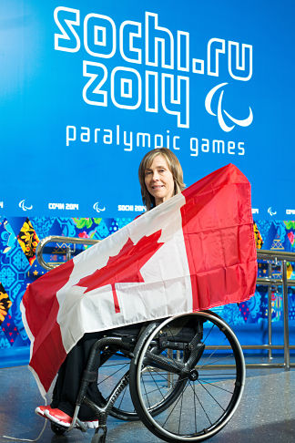 Vernon’s Sonja Gaudet to carry Canadian flag in Sochi Paralympic Games