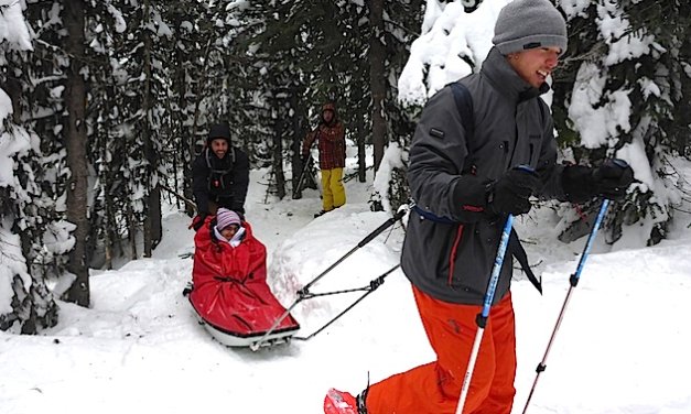Snowshoeing: Adaptive Adventures at Sovereign Lake
