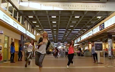 Video: Kelowna Dancers funk up the airport