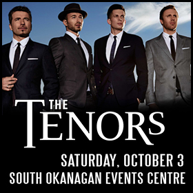 The Tenors Under One Sky Tour Coming to Penticton