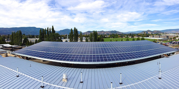 Solar Panels Power Up College’s Kelowna Campus