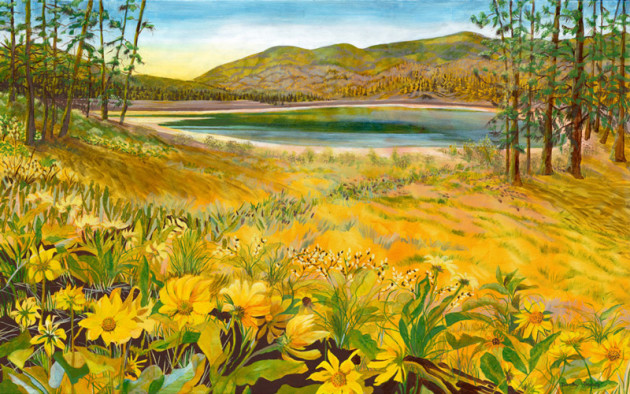 Springtime-Mahoney-Lake-Art-Auction