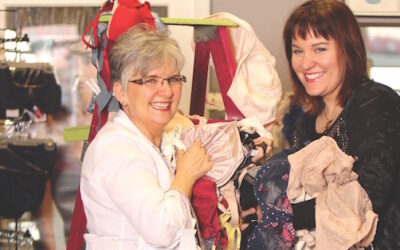 Lifting Spirits, bras for women’s shelters