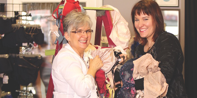 Lifting Spirits, bras for women’s shelters