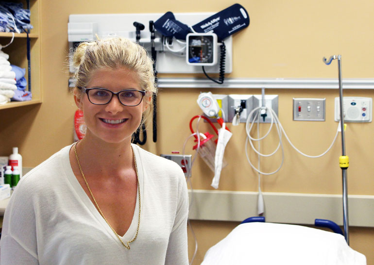 UBC medical student examines the use of CT scans by doctors