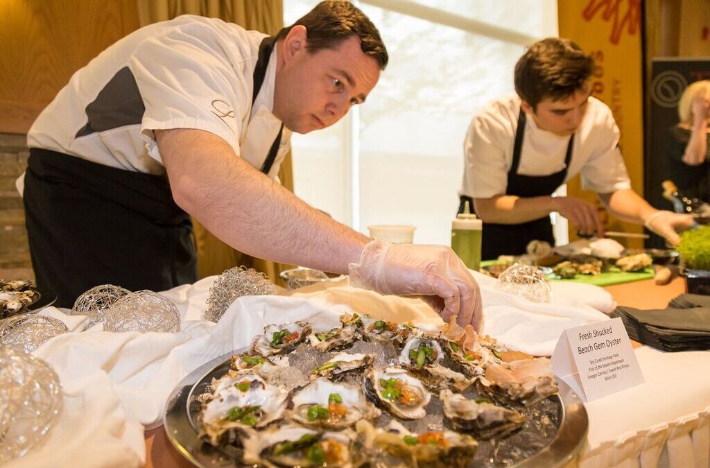 Wine, world champion shucker featured at Osoyoos Oyster Fest