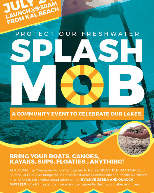 Splash mob brings widespread attention to invasive mussels