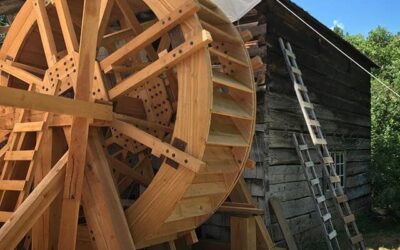 Grist Mill waterwheel turns again