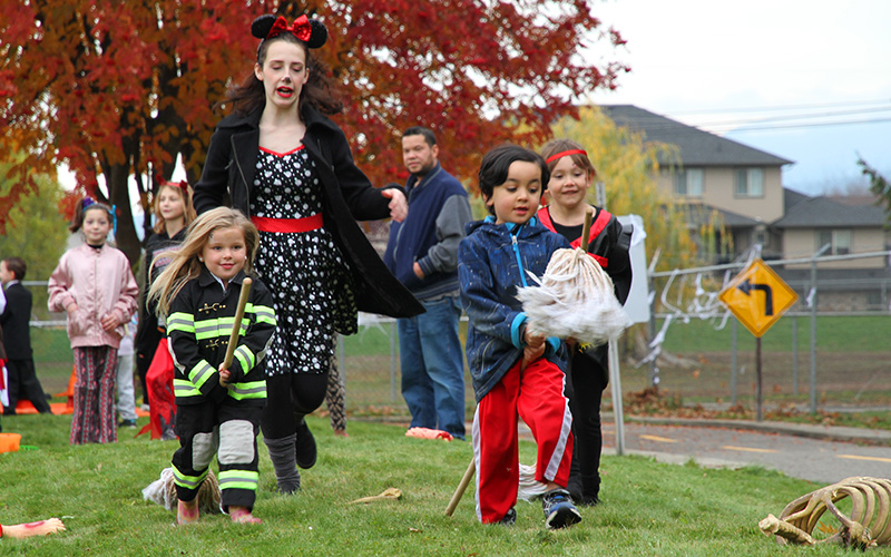 Safety Council hosts Family Halloween Haunt