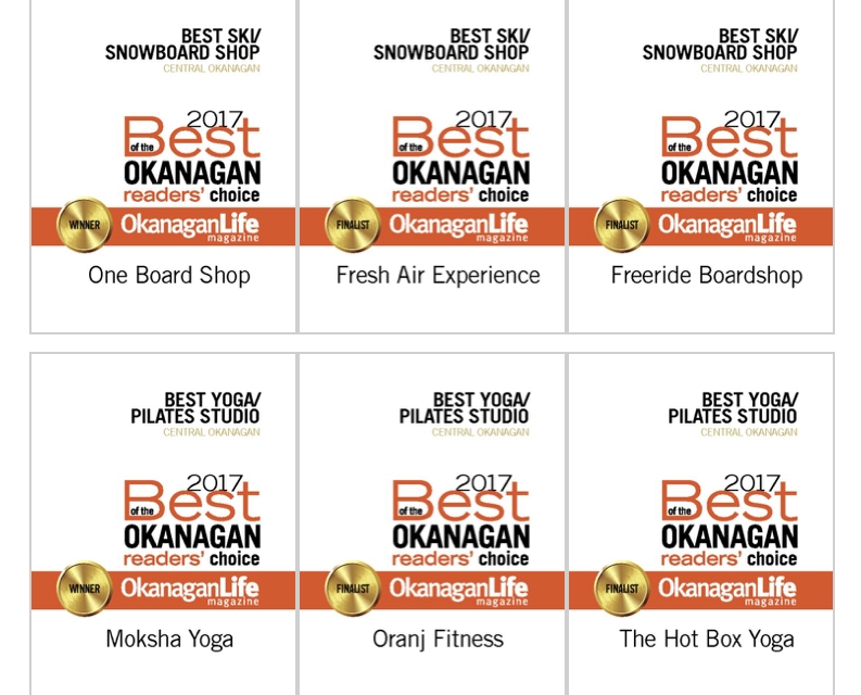 Sports & Leisure – Central Okanagan