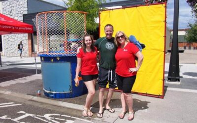 Local celebrities primed to get soaked at the DKA Block Party Dunk Tank