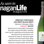 Wine reviews: Sperling Sparkling Brut