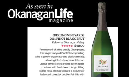 Wine reviews: Sperling Sparkling Brut