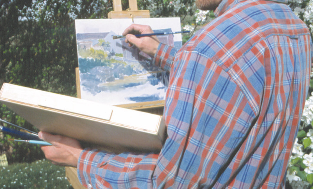 Roger D. Arndt: Artist in the orchard