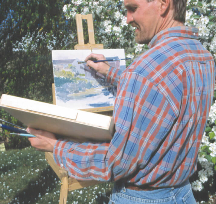 Roger D. Arndt: Artist in the orchard